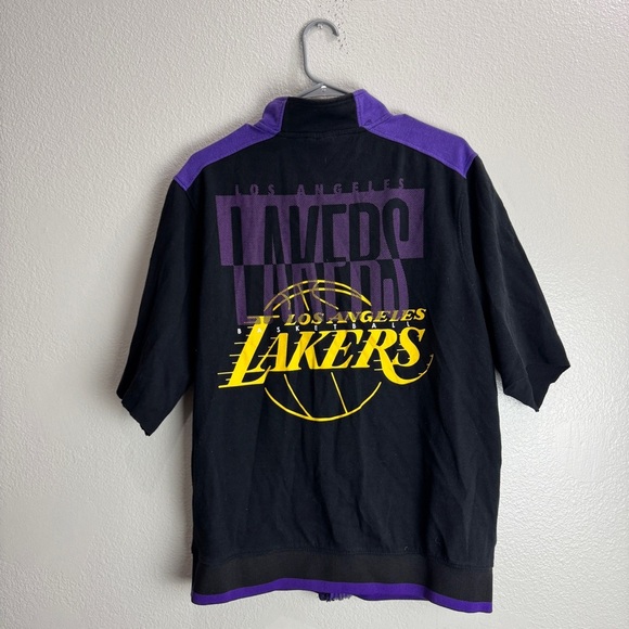 Los Angeles Lakers Full Zip Jacket Size Large - Picture 1 of 7